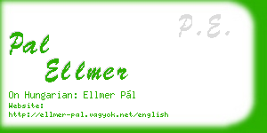pal ellmer business card